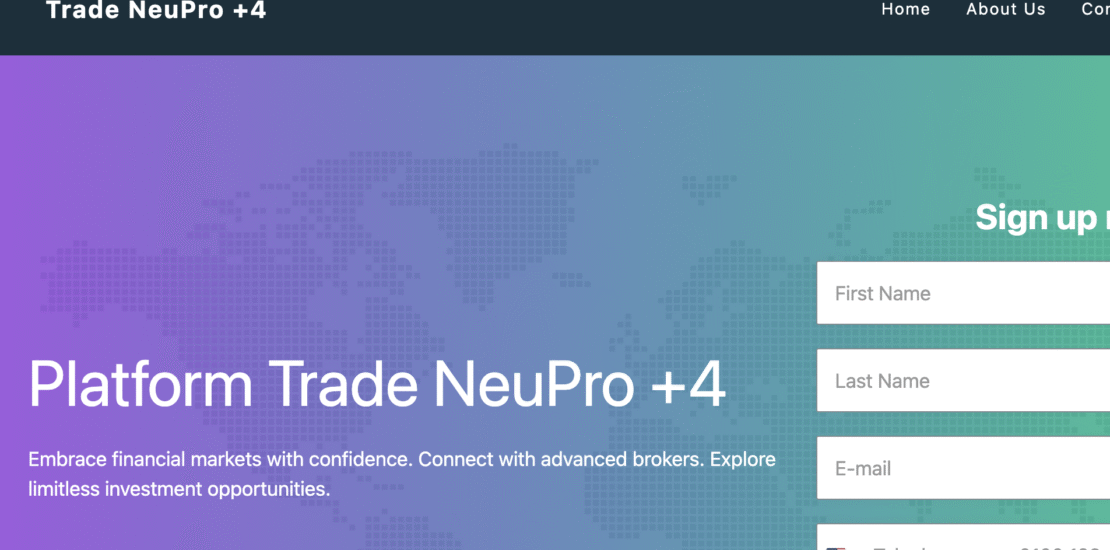 Tradeneupro4.net Scam Review
